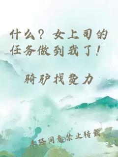 什么？女上司的任务做到我了！